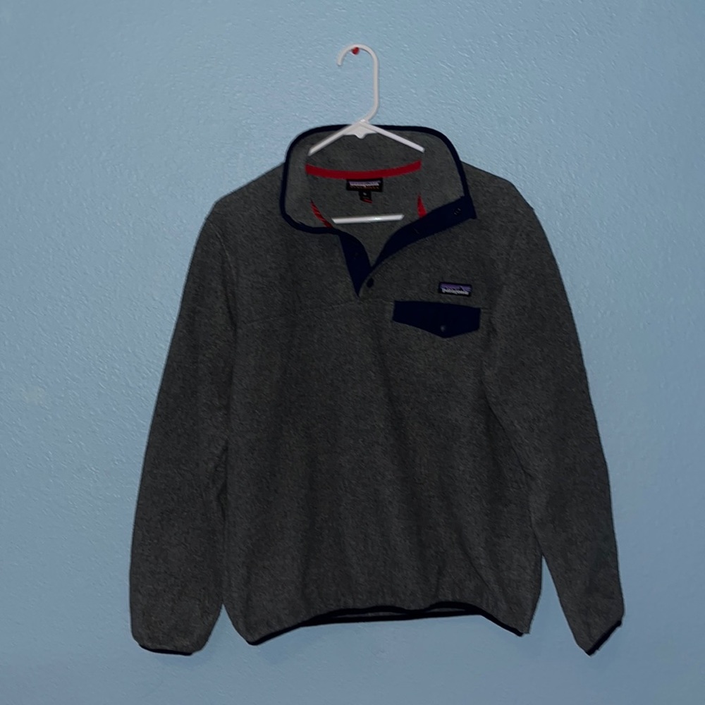 Women's M Grey Patagonia Synchilla Jacket